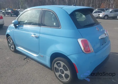 2015 Fiat 500E Battery Electric из США, поврежденный, VIN 3C3CFFGE6FT756576